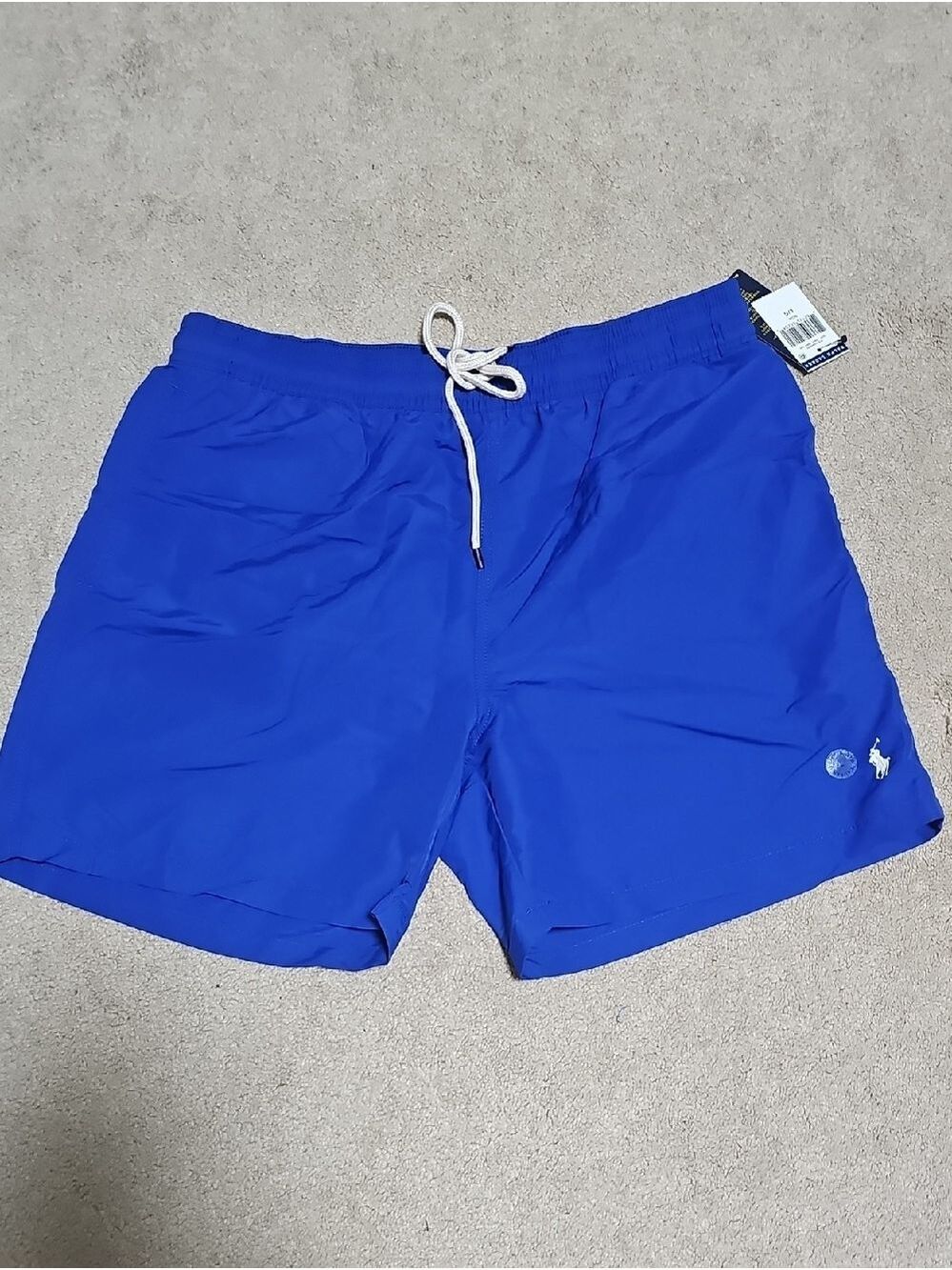 Polo Ralph Lauren Men's Swim Trunks Bright Blue